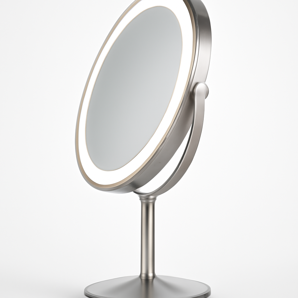 원형 백라이트 거울